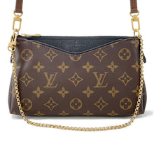 将图像加载到图库查看器中,LOUIS VUITTON Pallas Clutch NoirM41639 Monogram