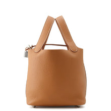将图像加载到图库查看器中,HERMES Picotin Lock Gold Taurillon Clemence Size PM