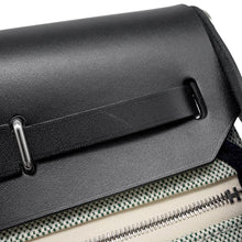 将图像加载到图库查看器中,HERMES Herbag zip Black/Vert Moyen Vache Hunter Leather Toile H Size Mini