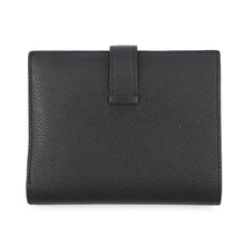 将图像加载到图库查看器中,HERMES Bean compact Black Epsom
