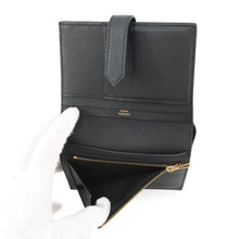 Load image into Gallery viewer, HERMES Bean compact Black Epsom