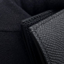 将图像加载到图库查看器中,HERMES Bearn Compact Mono Chrome Black Epsom