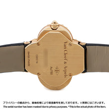 将图像加载到图库查看器中,Van Cleef & Arpels Alhambra Small Model Watch W26mm x H26mm K18YG Satin Mother of Pearl DialVCARD22000
