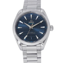 将图像加载到图库查看器中,OMEGA Seamaster Aqua Terra W41mm Stainless Steel Blue Dial220.10.41.21.03.001