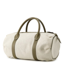 Load image into Gallery viewer, HERMES PolochonMademoiselle Natural/Ververonaise Toile H Barenia Leather