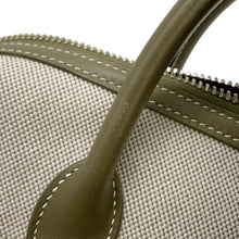 Load image into Gallery viewer, HERMES PolochonMademoiselle Natural/Ververonaise Toile H Barenia Leather