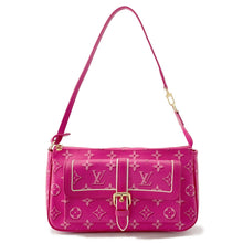 Load image into Gallery viewer, LOUIS VUITTON Maxi Pochette Accessoires FuchsiaM46161 Monogram