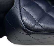 将图像加载到图库查看器中,CHANEL Matelasse Single Flap Chain Shoulder NavyA35200 Lambskin Size 17