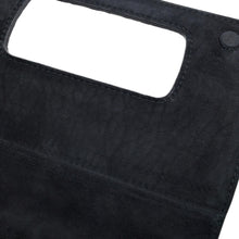 Load image into Gallery viewer, Dior Mosaique Logo Shoulder Bag Black Leather