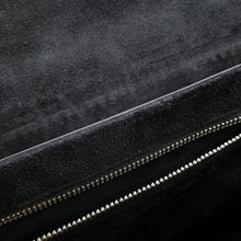 Load image into Gallery viewer, Dior Mosaique Logo Shoulder Bag Black Leather