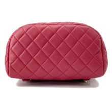 将图像加载到图库查看器中,CHANEL Matelasse Chain Backpack RedA91121 Lambskin