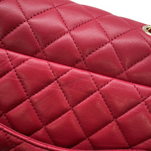 Load image into Gallery viewer, CHANEL Matelasse Chain Backpack RedA91121 Lambskin