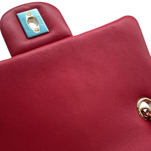 Load image into Gallery viewer, CHANEL Matelasse Chain Backpack RedA91121 Lambskin