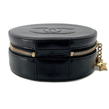 将图像加载到图库查看器中,CHANEL As Earth Round Chain Bag BlackA91946 Leather