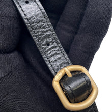 Load image into Gallery viewer, CHANEL As Earth Round Chain Bag BlackA91946 Leather