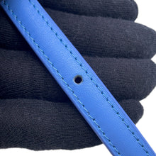 Load image into Gallery viewer, LOEWE Goya Shoulder Bag Light Blue Leather