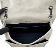 Load image into Gallery viewer, SAINT LAURENT PARIS Niki Baby ChainShoulder Bag White6331600EN049207 Vintage Leather Size Baby