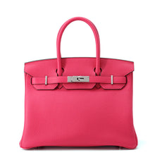 将图像加载到图库查看器中,HERMES Birkin Rose mexico Togo Leather Size 30