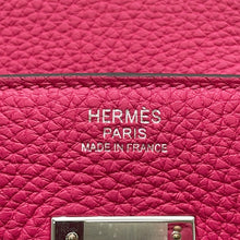 将图像加载到图库查看器中,HERMES Birkin Rose mexico Togo Leather Size 30