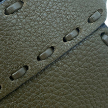 Load image into Gallery viewer, FENDI Peekaboo Selleria I see you Khaki8BN335 Leather Size Petit
