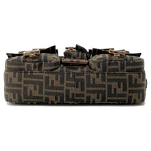将图像加载到图库查看器中,FENDI Zucca Multi-Pocket Baguette Brown/Black8BR808 Jacquard