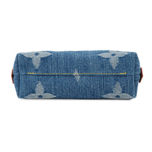 Load image into Gallery viewer, LOUIS VUITTON Pochette Cosmetic BlueM24316 MonogramDenim Size PM