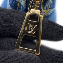 Load image into Gallery viewer, LOUIS VUITTON Pochette Cosmetic BlueM24316 MonogramDenim Size PM