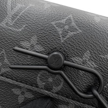 将图像加载到图库查看器中,LOUIS VUITTON Steamer Wearable Wallet BlackM81783 Monogram Eclipse