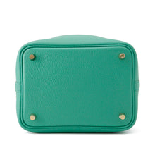 Load image into Gallery viewer, HERMES Picotin Lock Vert Jade Taurillon Maurice Size PM