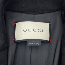 Load image into Gallery viewer, GUCCI Chester coat Size 40 Black455739 Wool 100%