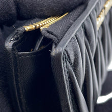 将图像加载到图库查看器中,MIUMIU Matelasse Coin purse Black5PP026 Leather