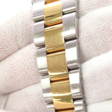 将图像加载到图库查看器中,ROLEX Oyster Perpetual W34mm Stainless Steel K18YG Black Dial1005