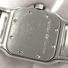 Load image into Gallery viewer, CARTIER Santos Garbe SM W34mmxH24mm Stainless Steel Ivory DialW20017D6