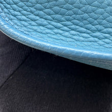 将图像加载到图库查看器中,HERMES Evelyne Long New Blue Jean Taurillon Clemence Size TPM