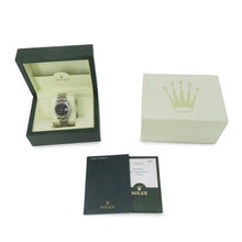 Load image into Gallery viewer, ROLEX Oyster Perpetual Date W34mm Stainless Steel Black Dial15200