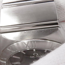 将图像加载到图库查看器中,OMEGA Constellation W35mm Stainless Steel Black Dial123.10.35.60.01.001