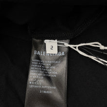 Load image into Gallery viewer, BALENCIAGA adidasCollaboration Cut and Sew Size 2 Black739101 Cotton100%