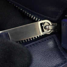 将图像加载到图库查看器中,Ferragamo Star Shape Pouch 2WAY Midnight241655 Calf Leather