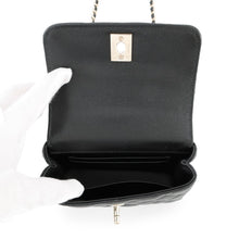 Load image into Gallery viewer, CHANEL Matelasse Coco Handle 2WAYHandbag BlackAP4244 Caviar Leather Size Mini mini