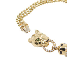将图像加载到图库查看器中,CARTIER PANTHERE de Cartier Bracelet Size 16N6709916 18K Yellow Gold
