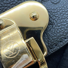 将图像加载到图库查看器中,LOUIS VUITTON Georges NoirM53944 Monogram Empreinte Leather Size MM