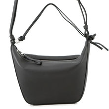 将图像加载到图库查看器中,LOEWE Hammock Hobo Bag 2WAY Shoulder BlackA538G13X01 Leather Size Mini