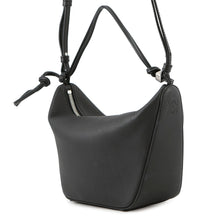将图像加载到图库查看器中,LOEWE Hammock Hobo Bag 2WAY Shoulder BlackA538G13X01 Leather Size Mini