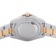 将图像加载到图库查看器中,ROLEX GMT MasterII W40mm Stainless Steel K18YG Black Dial116713LN