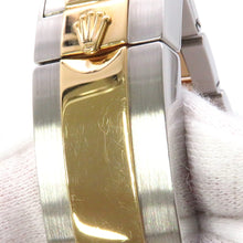 将图像加载到图库查看器中,ROLEX GMT MasterII W40mm Stainless Steel K18YG Black Dial116713LN