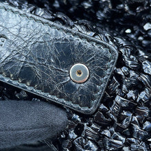 将图像加载到图库查看器中,BALENCIAGA LE CAGOLE PANIER Tote Black786187 Nylon Leather Size Small