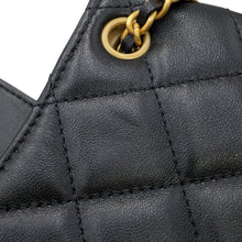 Load image into Gallery viewer, CHANEL CC Logo Matelasse Messenger Bag BlackAS4609 Lambskin Size Small