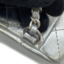 Load image into Gallery viewer, CHANEL Backpack SilverAS5310 Metalic Lambskin