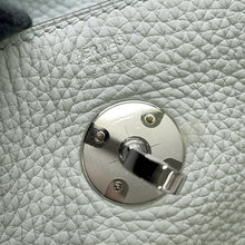 将图像加载到图库查看器中,HERMES Lindy Blue Pale Taurillon Clemence Size 26