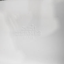 将图像加载到图库查看器中,HERMES Get Sneakers Gray/White Leather Canvas Size 40.5